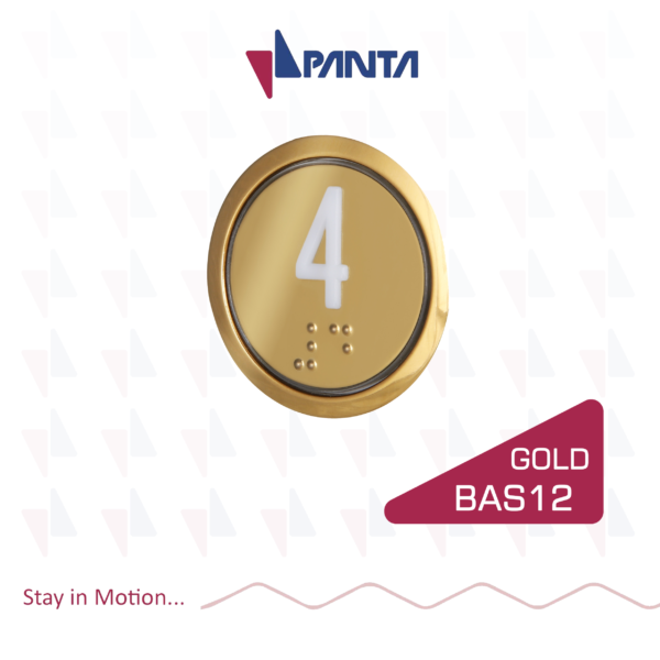 Panta push button | BAS12-GOLD Model