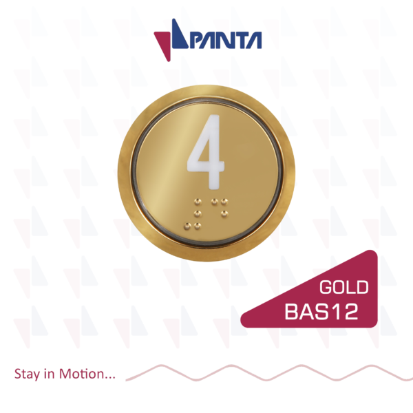 Panta push button | BAS12-GOLD Model